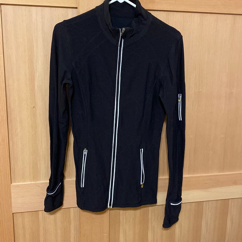 Women’s black, athletic jacket